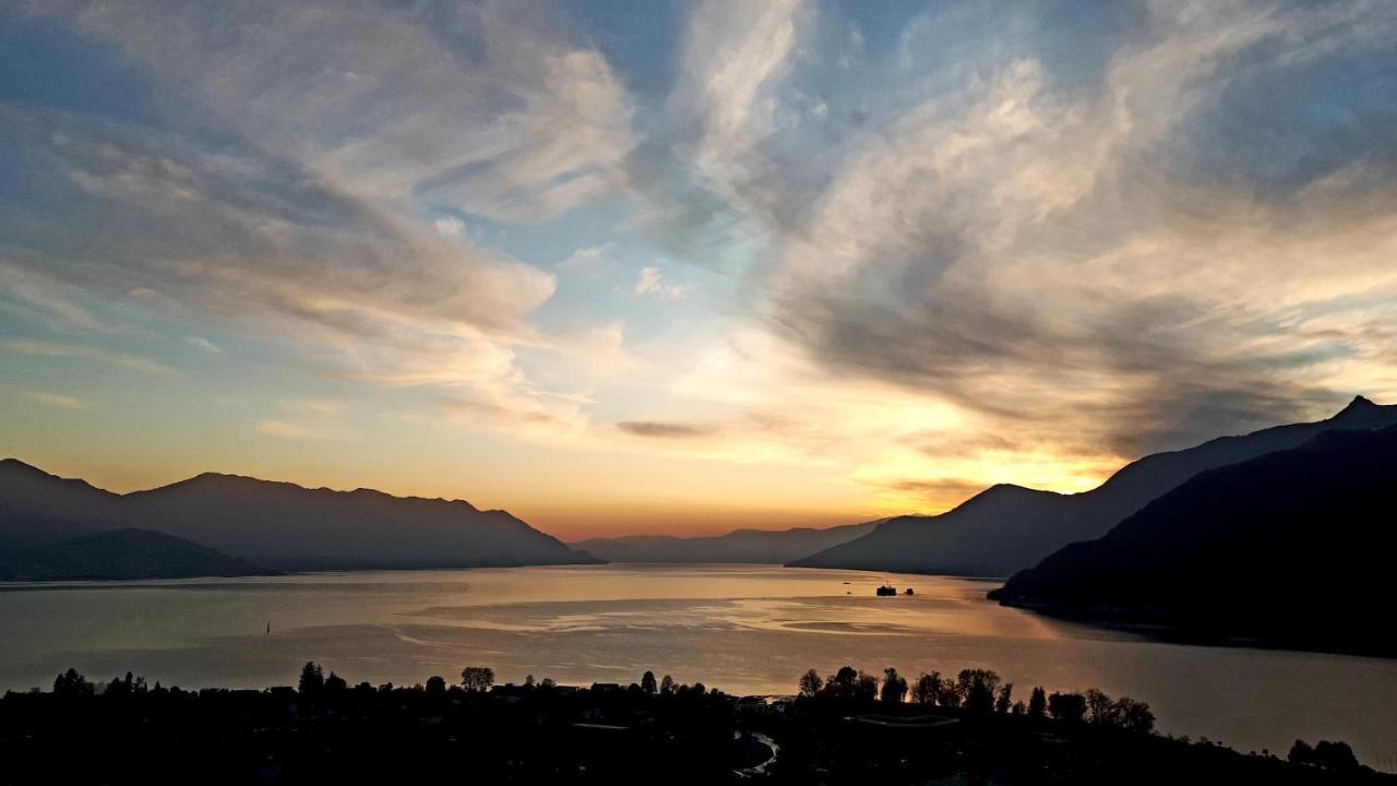 Sole & Lago-Lake Maccagno Exterior foto