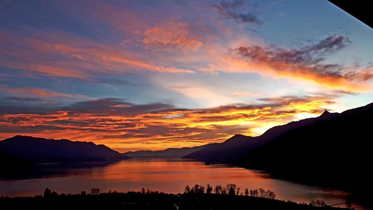 Sole & Lago-Lake Maccagno Exterior foto